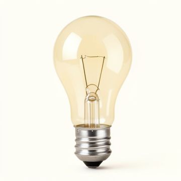 40W ( 40 Watt Equivalent ) G16.5 Dimmable Incandescent Light Bulb , Warm White E12/Candelabra Base (synthetic illustration; no displayed measurements)