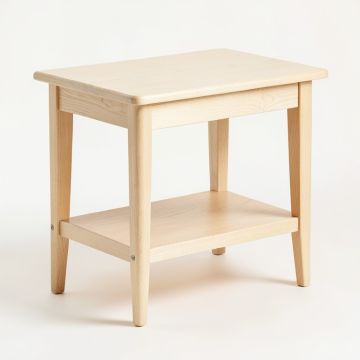 Shore Bend Side Table - Ivory (synthetic illustration; no displayed measurements)