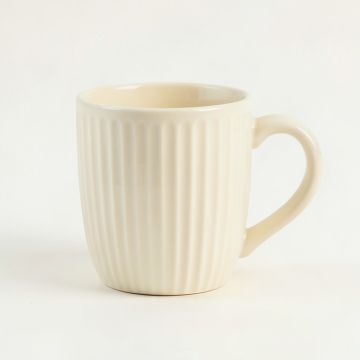 Linden Bluff Ceramic Mug - Ivory (synthetic illustration; no displayed measurements)