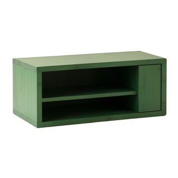 Bay Bluff Shoe Storage Bench - Green
