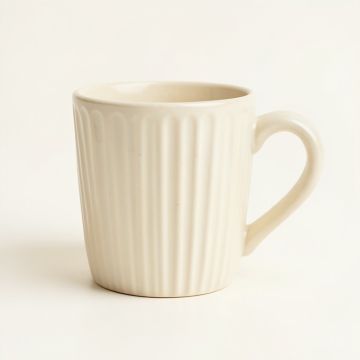 Pine Brook Ceramic Mug - Cream (synthetic illustration; no displayed measurements)