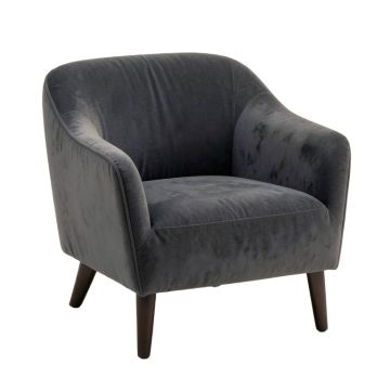 28.35 '' Wide Velvet Papasan Chair