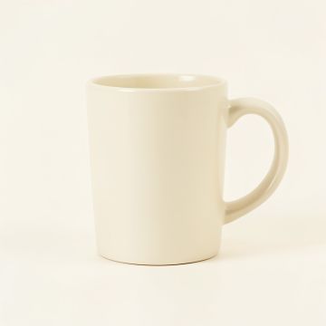 Maple Bridge Ceramic Mug - Ivory (synthetic illustration; no displayed measurements)