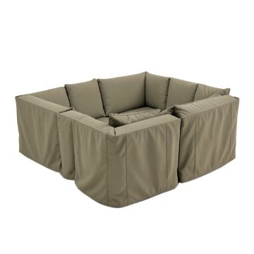 Monterey Water Resistant 12 Piece Patio Sofa Cover Set