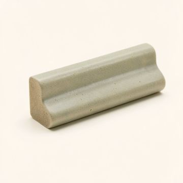 Motion 13 '' X 6 '' Porcelain Bullnose Tile Trim In Drift (synthetic illustration; no displayed measurements)