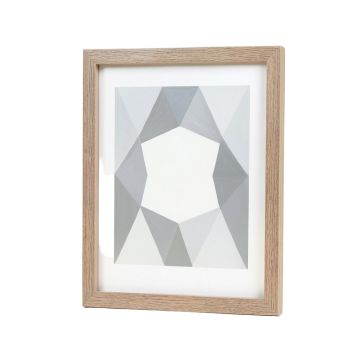 Geometric - Picture Frame Painting Print On Wood