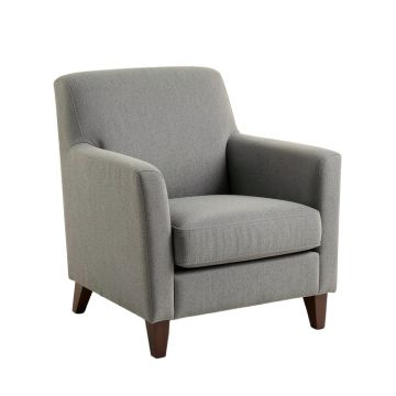 Angelea Upholstered Parsons Chair In Gray