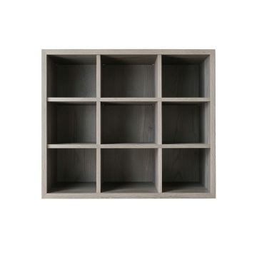 Maple Arc Empty Mug-Storage Cabinet Insert - Gray