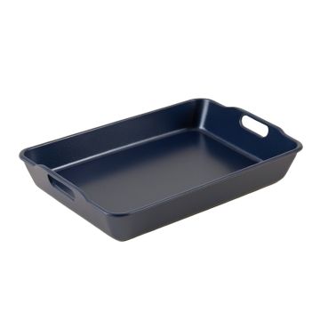 Elm Bend Serving Tray - Navy
