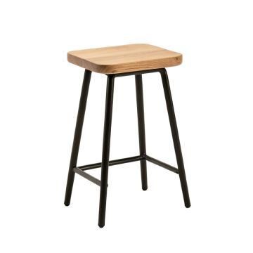 Jai Solid Wood 29.75 '' Bar Stool