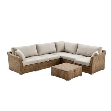 Merlyn 8 Piece Sectional Seating Group With Cushions