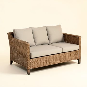 Garling Patio Sofa With Cushions (synthetic illustration; no displayed measurements)