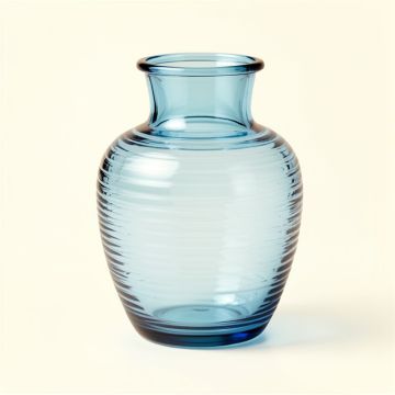 Holly Canyon Empty Decorative Vase - Blue (synthetic illustration; no displayed measurements)