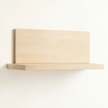 Aspen Bend Wall-Mounted Shelf - Beige (synthetic illustration; no displayed measurements)