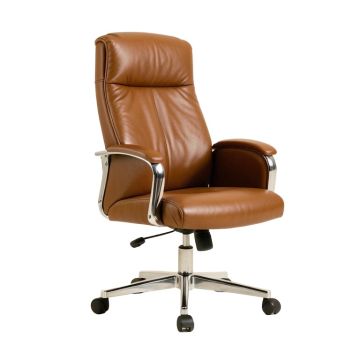 Barbara Top Grain Leather Office Chair
