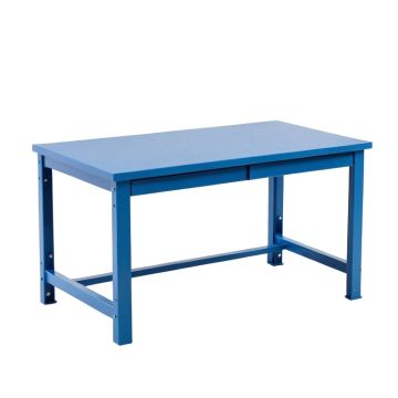 Slate Canyon Empty Workshop Workbench - Blue