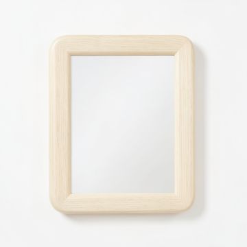 Clay Bridge Framed Wall Mirror - Ivory (synthetic illustration; no displayed measurements)