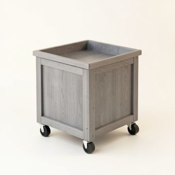Oak Dell Empty Rolling Workshop Cart - Gray (synthetic illustration; no displayed measurements)