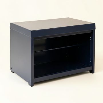 Moss Bridge Empty Countertop Canister Rack - Navy (synthetic illustration; no displayed measurements)
