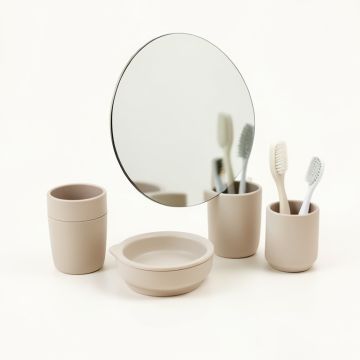 Houston Street 7 Piece Bathroom Accessory Set (synthetic illustration; no displayed measurements)