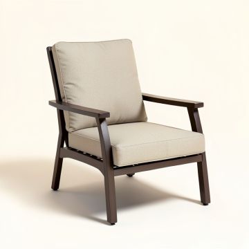 Cleckheaton Spring Patio Chair With Cushions (synthetic illustration; no displayed measurements)