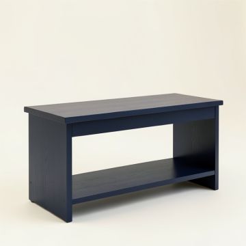 Olive Falls Indoor Bench - Navy (synthetic illustration; no displayed measurements)