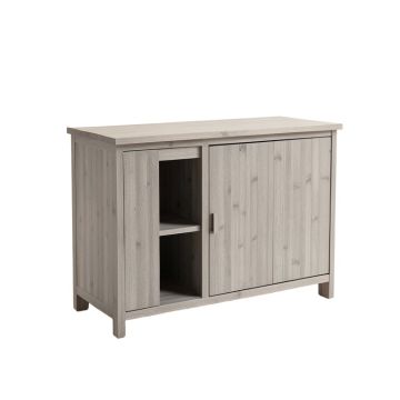 Hazel Canyon Freestanding Laundry Folding Counter - Gray (synthetic illustration; no displayed measurements)