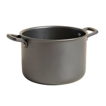 Ayesha Home Collection Hard Anodized Aluminum Stockpot , 10-Quart