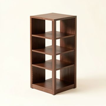 Verner 41 '' H X 12 '' W X 12 '' D 4 Tier Shelf (synthetic illustration; no displayed measurements)