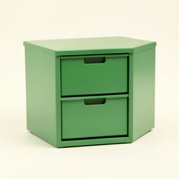 Spruce Branch Small-Parts Storage Drawer Cabinet - Green (synthetic illustration; no displayed measurements)