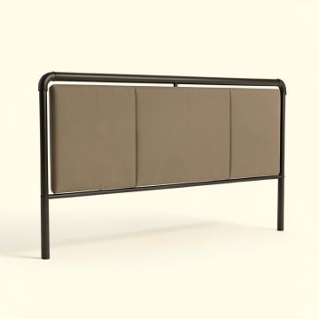 Open-Frame Headboard (synthetic illustration; no displayed measurements)