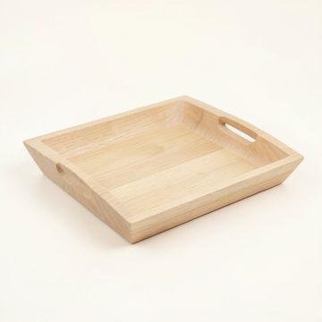 Dawn Crest Serving Tray - Beige (synthetic illustration; no displayed measurements)