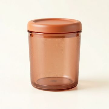 River Crossing Storage Canister With Lid - Terracotta (synthetic illustration; no displayed measurements)