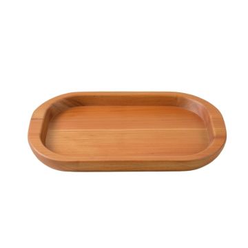 Maple Arc Serving Tray - Terracotta