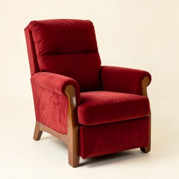 Dhiman 34.6 '' Wide Velvet Power Lift Assist Standard Recliner (synthetic illustration; no displayed measurements)