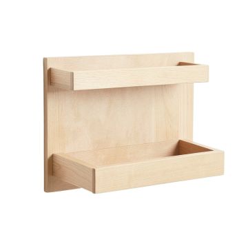 Bay Brook Empty Wall-Mounted Tool Organizer Panel - Beige