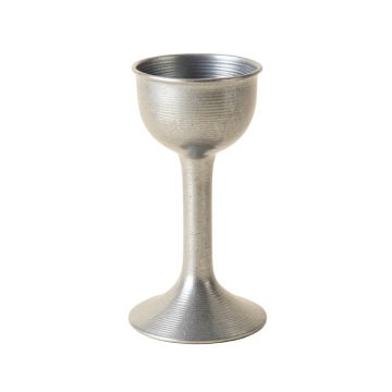 Lake Brook Empty Candle Holder - Gray