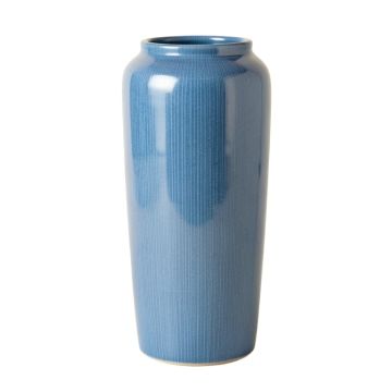 Slate Canyon Empty Decorative Vase - Blue