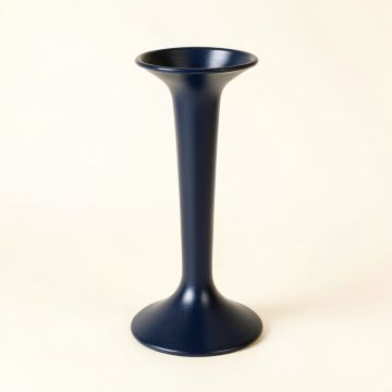 Linden Arc Empty Candle Holder - Navy (synthetic illustration; no displayed measurements)