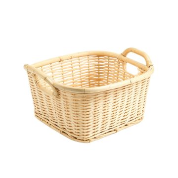 Holly Brook Empty Storage Basket - Ivory