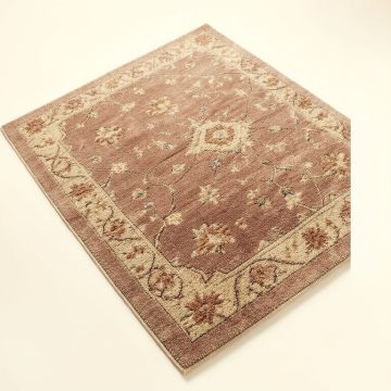 Lankford Hand-Tufted Wool Plum Area Rug (synthetic illustration; no displayed measurements)