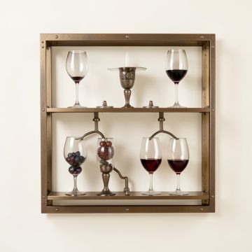 4 Piece Traditional Wine Wall Decor Set (synthetic illustration; no displayed measurements)