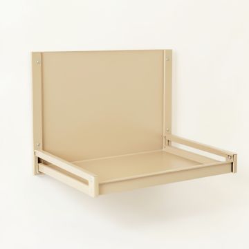 Reed Branch Empty Wall-Mounted Tool Organizer Panel - Beige (synthetic illustration; no displayed measurements)