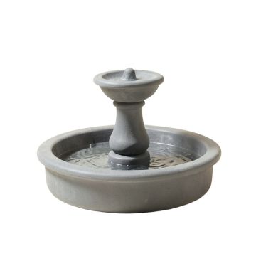 Resin Round Fountain With Light