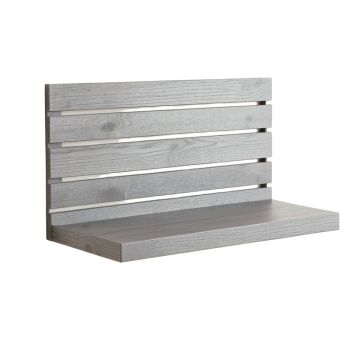 Dune Dale Wall-Mounted Entryway Organizer Shelf - Gray
