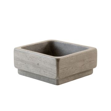Sage Bluff Empty Raised Planter - Gray