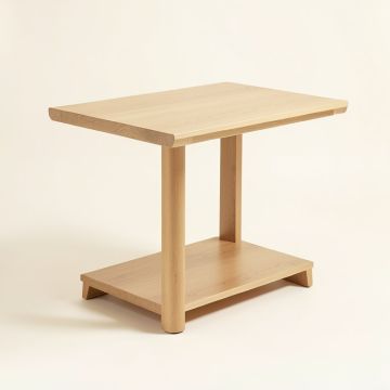 Blondell Counter Height Dining Table With Shelf (synthetic illustration; no displayed measurements)
