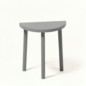 Brook Brook Compact Balcony Table - Gray (synthetic illustration; no displayed measurements)