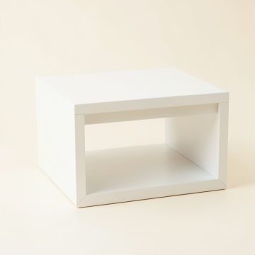 Pine Bend Empty Coffee-Station Organizer - White (synthetic illustration; no displayed measurements)