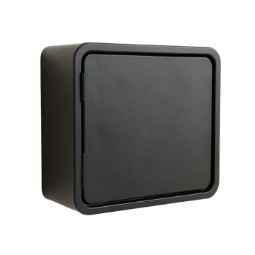 Vale Dell Wall-Mounted Entry Cabinet - Black